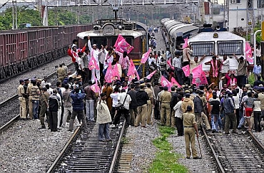 Rail roko protest hit services across the state