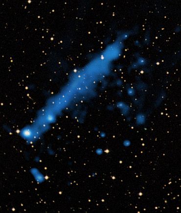 A Pulsar and its mysterious tail
