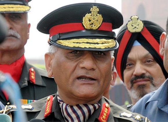 Chief of Army Staff Gen V K Singh