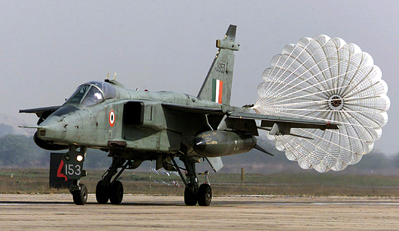 The Indian Air Force's Jaguar fighter aircraft