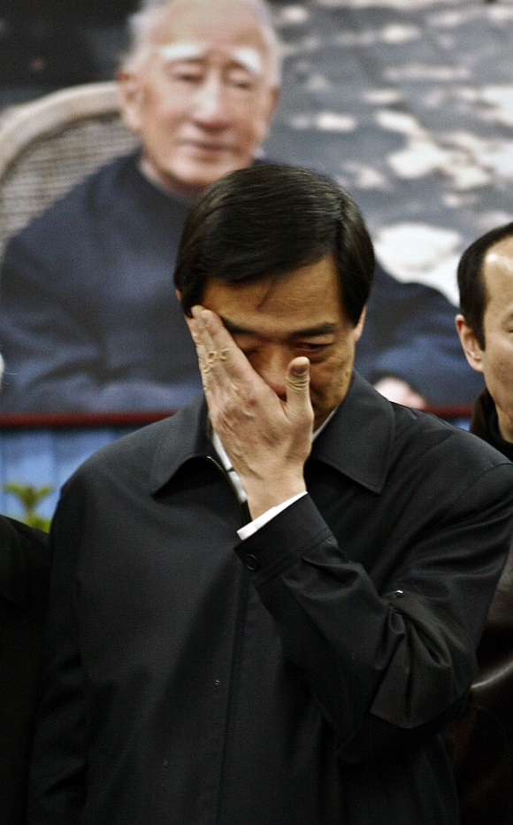 Disgraced former secretary of the Communist Party in Chongqing Bo Xilai