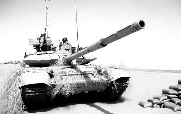 The T-90S tank