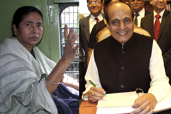 The battle looms: Mamata Banerjee vs Dinesh Trivedi, right