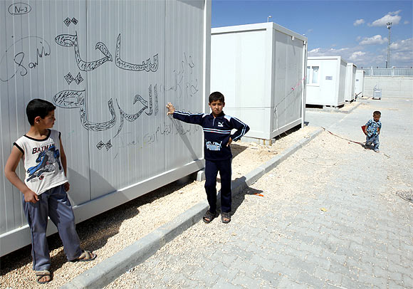 Life inside a refugee camp