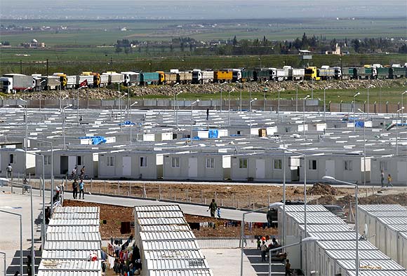 Life inside a refugee camp