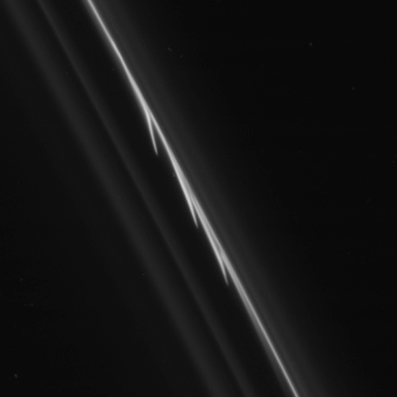 IN PICS: Mystery object punches Saturn's ring