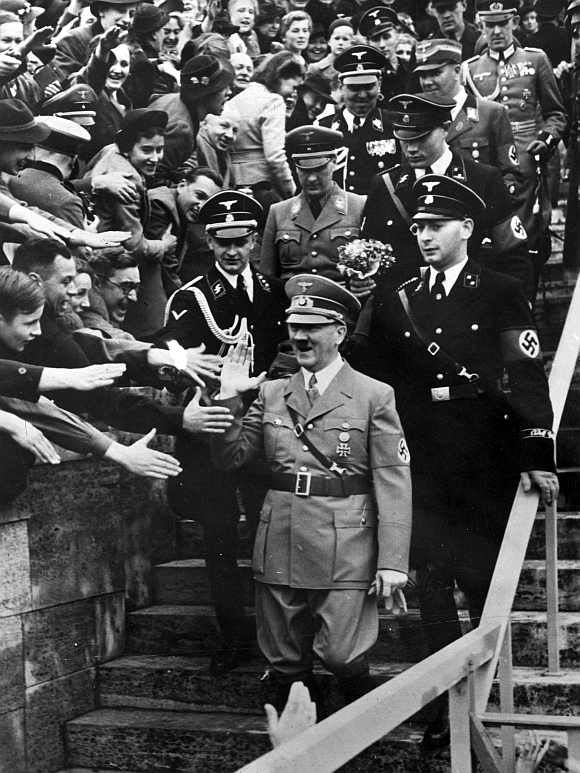 During the days of the Third Reich the book sold more copies than the Bible