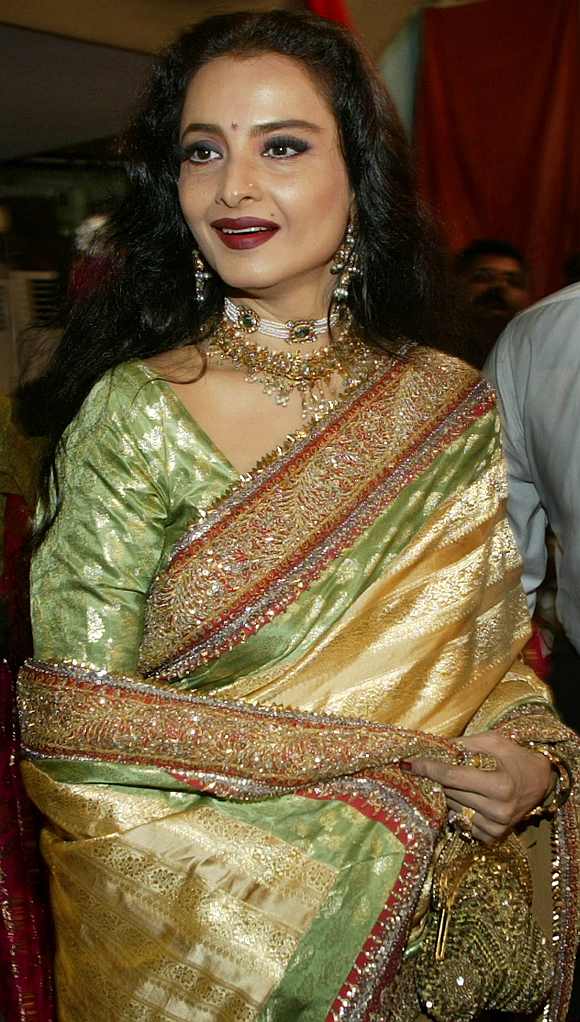 Bollywood actress Rekha