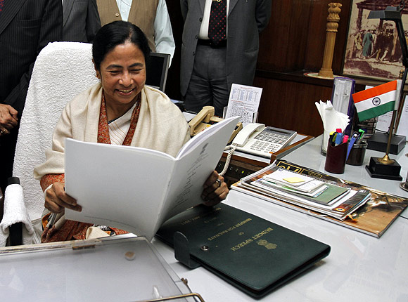 Mamata Banerjee seems nostalgic about her stint in the Union railway ministry.
