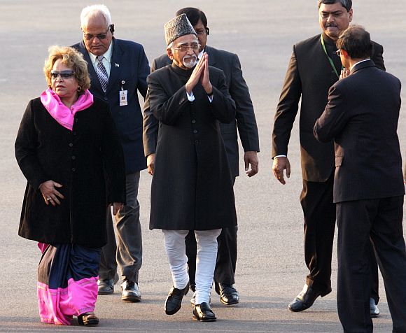 An aide to Vice-President Hamid Ansari is the latest mover and shaker in the capital.