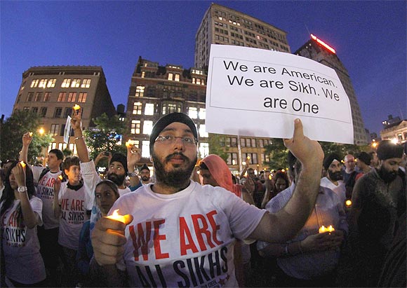 Thousands participated in the vigil at Union Square Park in New York