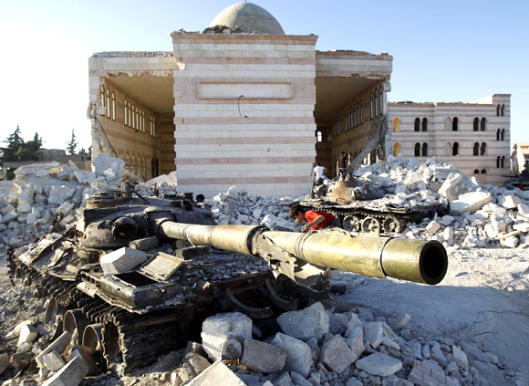IN PHOTOS: Bloody battle for Syria's largest city