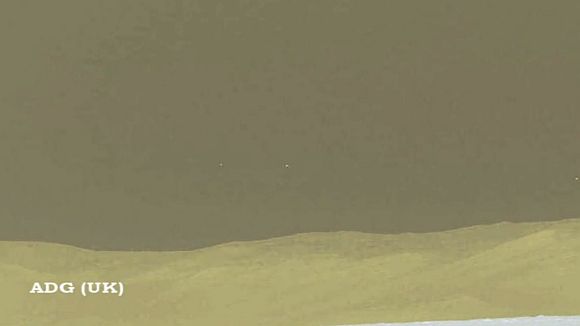Curiosity buzz: UFOs zooming across Mars?