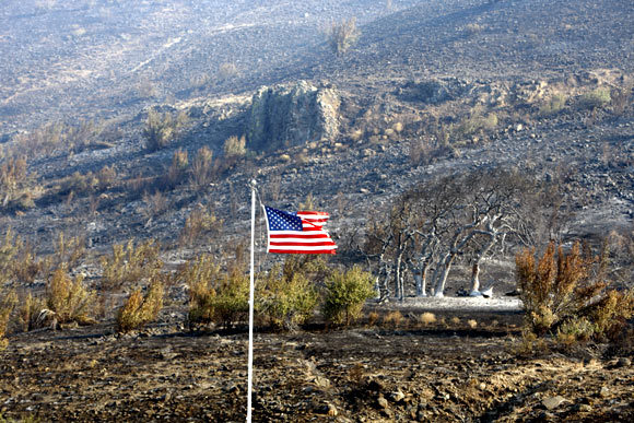 IN PHOTOGRAPHS: Wildfires wreck havoc in US