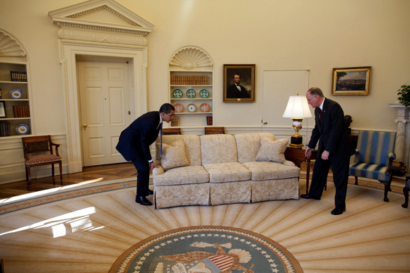 Candid moments from Obama's 1st term in White House