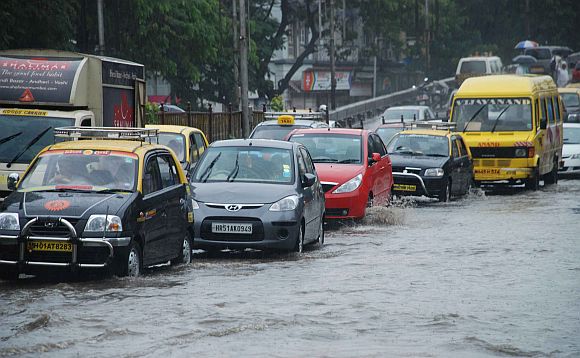 Heavy rains leave Mumbai limping