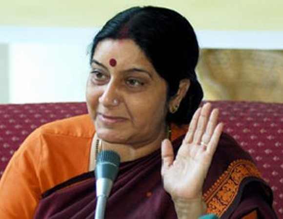 Lader of the opposition and senior BJP leader Sushma Swaraj