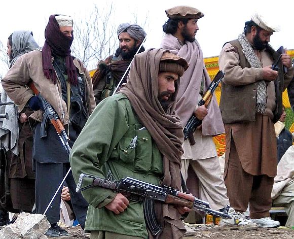 Members of the Taliban in Afghanistan