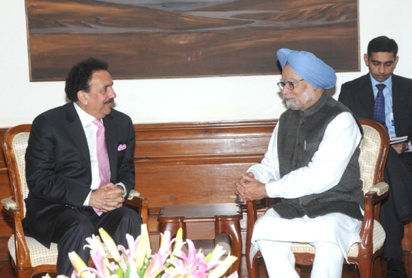 Rehman Malik with Prime Minister Manmohan Singh