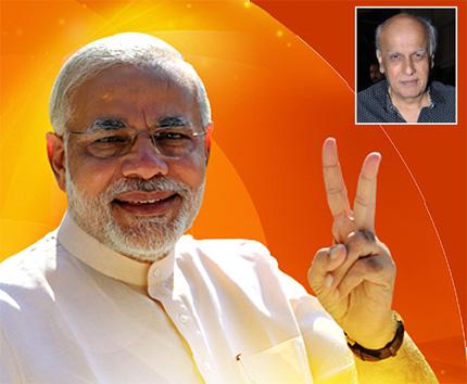 Narendra Modi; (inset) Mahesh Bhatt