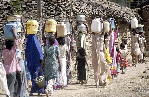 Despite the severe drought in Bundelkhand in recent years, the Uttar Pradesh, Madhya Pradesh and central governments have not done much to help the region's residents.