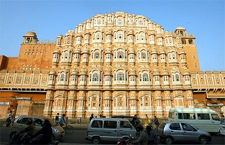 Jaipur's historic Hawa Mahal. Economist Arvind Panagariya left his hometown of Jaipur to study at Princeton in 1974
