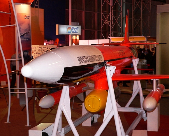 The DRDO-designed UAV Lakshya