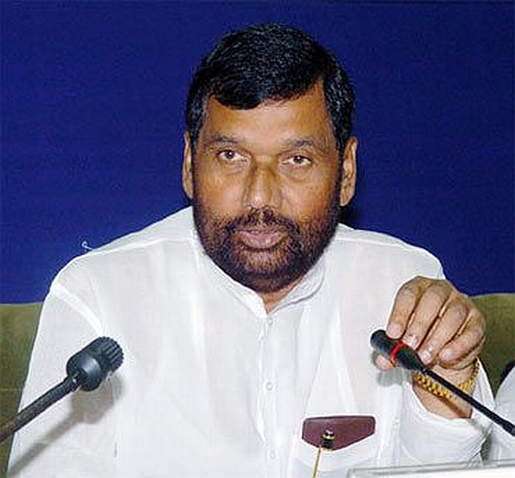 Lok Janshakti leader Ram Vilas Paswan.