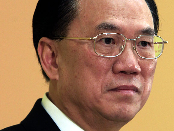 Hong Kong Chief Executive Donald Tsang