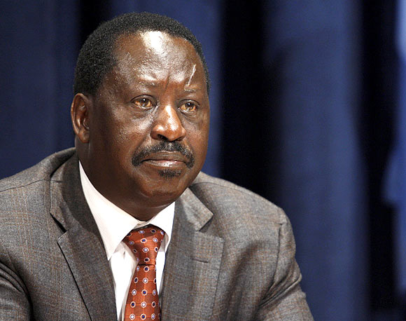 Kenya's Prime Minister Raila Odinga