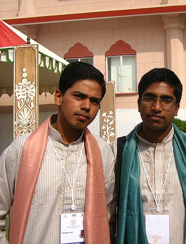 Dipankar Paul and Shivesh Kumar at the Jaipur PBD