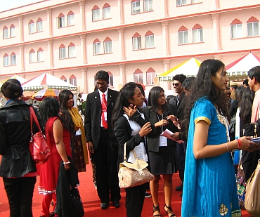 Some forty students and young professionals attended the Pravasi Bharatiya Divas