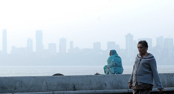 IN PICS: A wintry morning on Mumbai