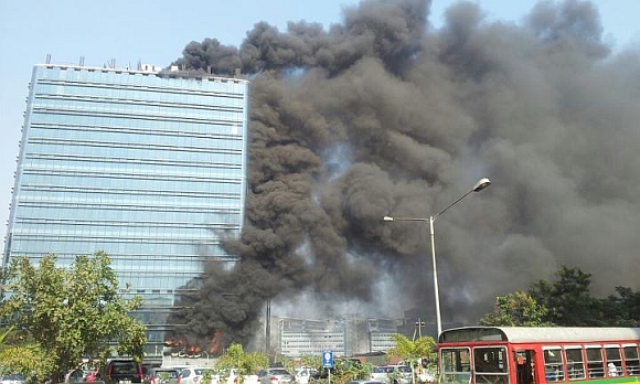 Major fire breaks out at building in Mumbai's BKC