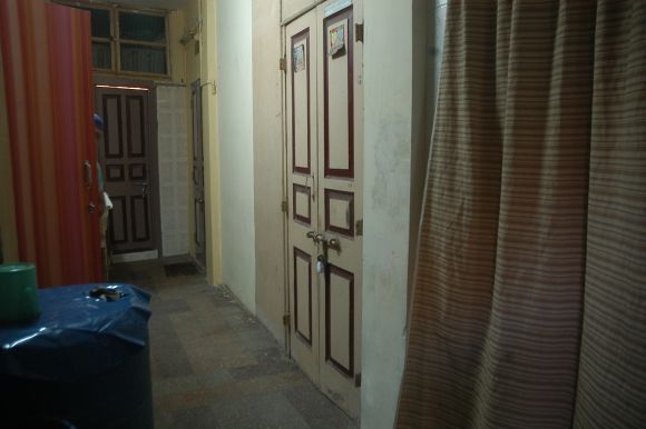 The sealed flat in Byculla where the 13/7 suspects stayed