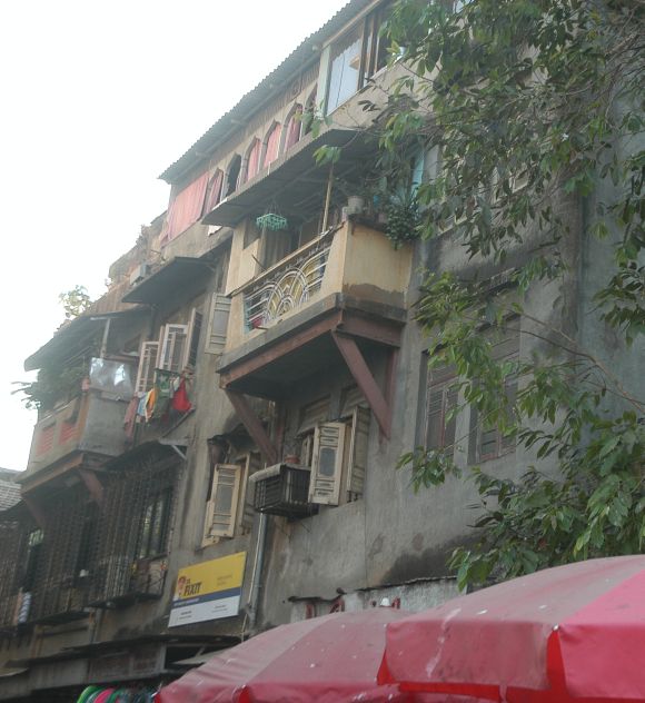 The building in which the 13/7 suspects stayed