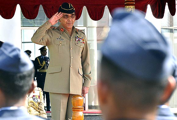 Pakistani army chief General Ashfaq Parvez Kayani