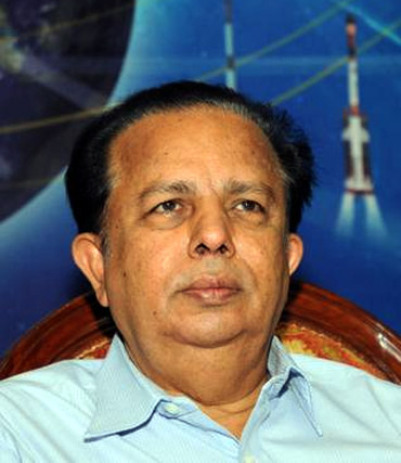 Former ISRO chief G Madhavan Nair