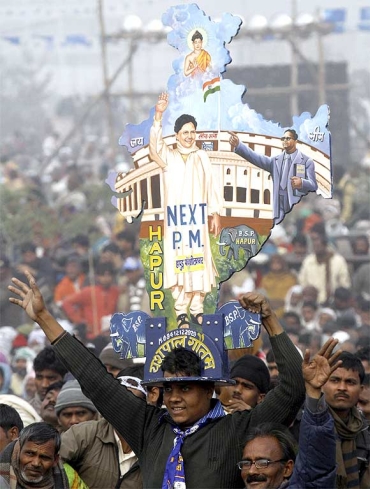 The BSP sign says it all: Maya for PM!
