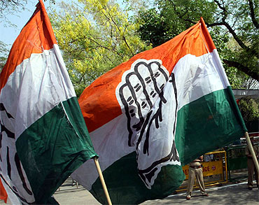 Congress flags