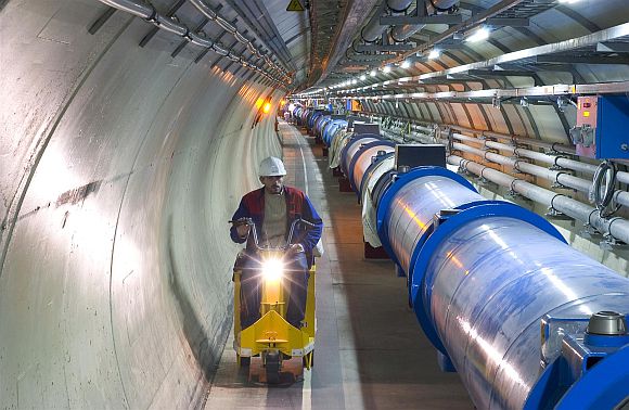LHC Particle Collider at CERN
