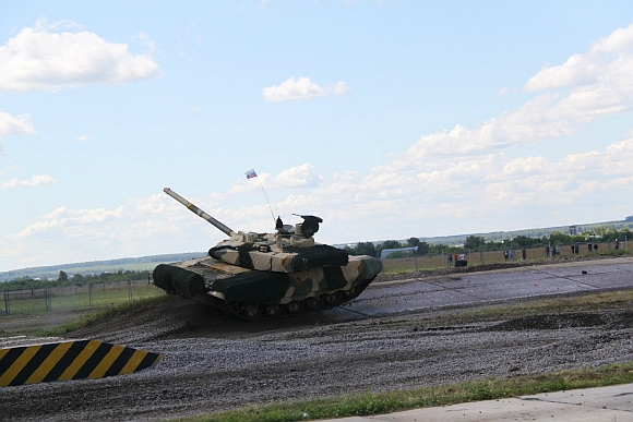 PHOTOS: Russian battle tanks perform a 'ballet'