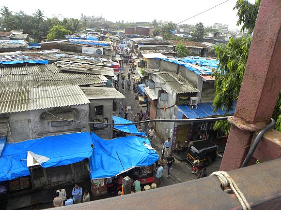 The locality in Khar (East) where Shukla resides