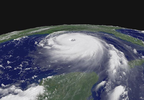 Hurricane Katrina in 2005