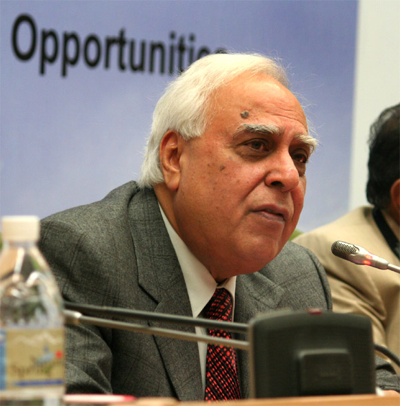 Union Minister Kapil Sibal
