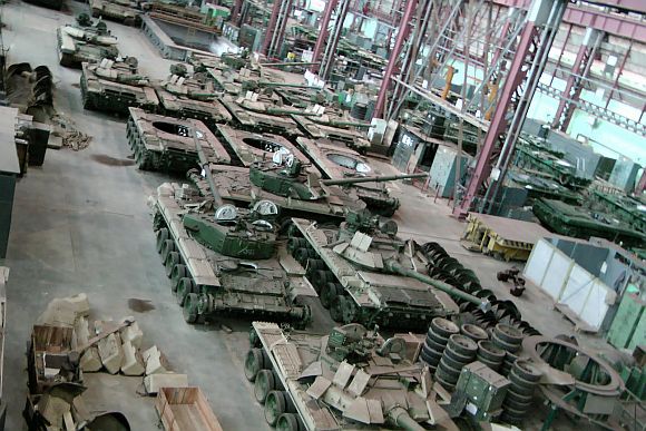 The Avadi tank factory