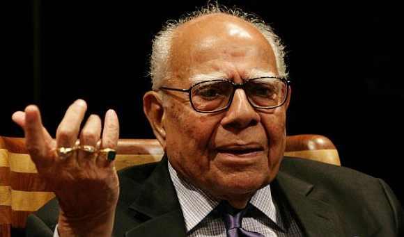 BJP leader Ram Jethmalani