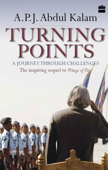 The cover of Kalam's yet to be released book 'Turning Points -- A Journey Through Challenges'