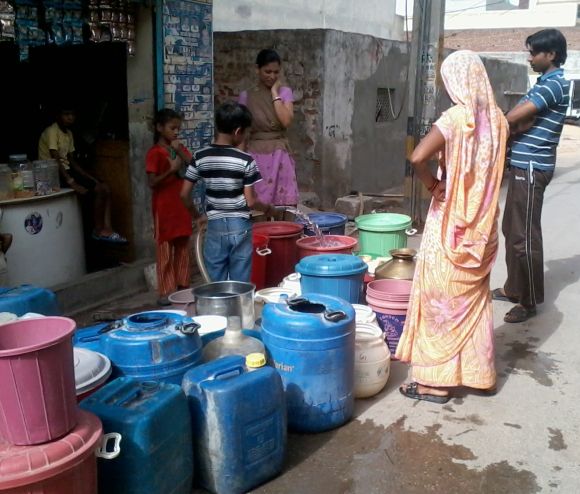 'We have to depend on private suppliers for water'