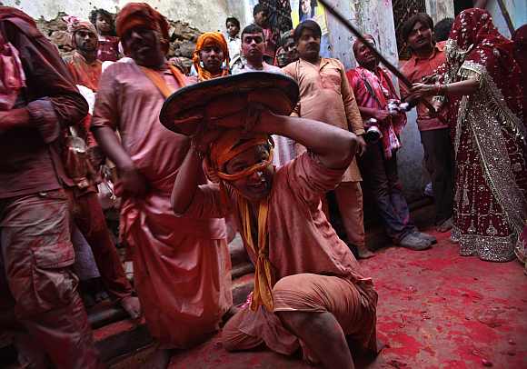 Riot of colours as UP relives Radha-Krishna tale